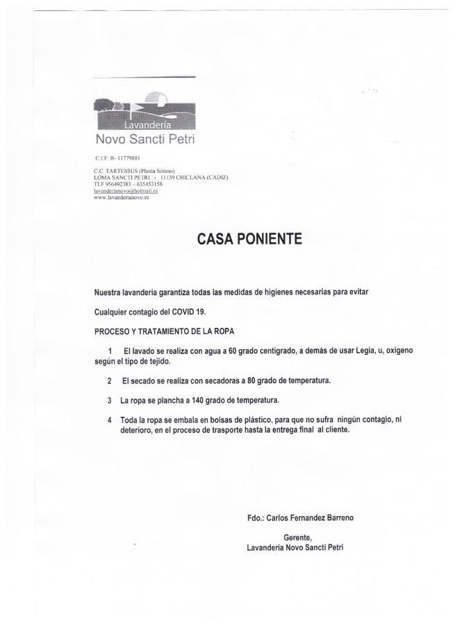 Вілла Casa Poniente Чиклана-де-ла-Фронтера Екстер'єр фото